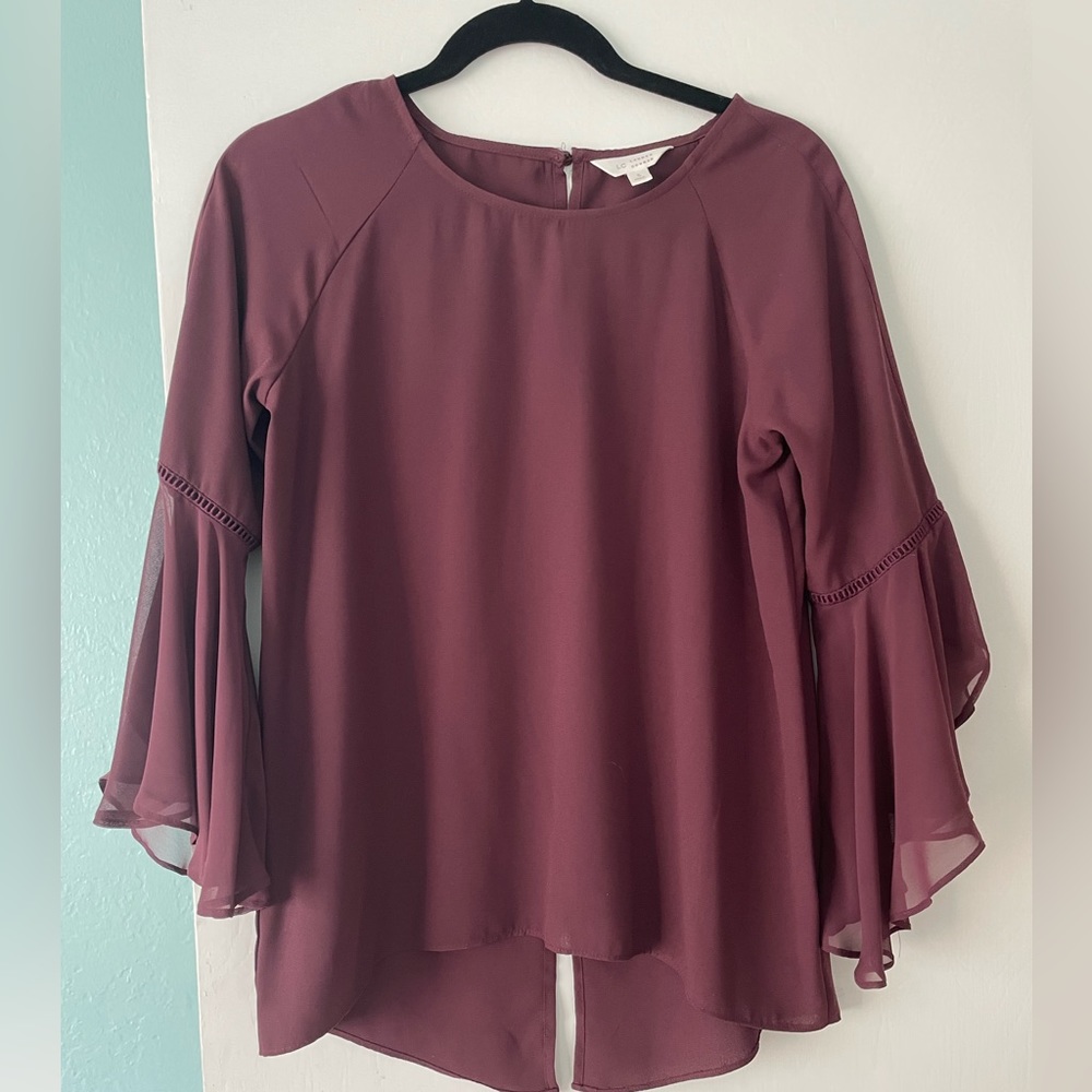 Maroon Blouse